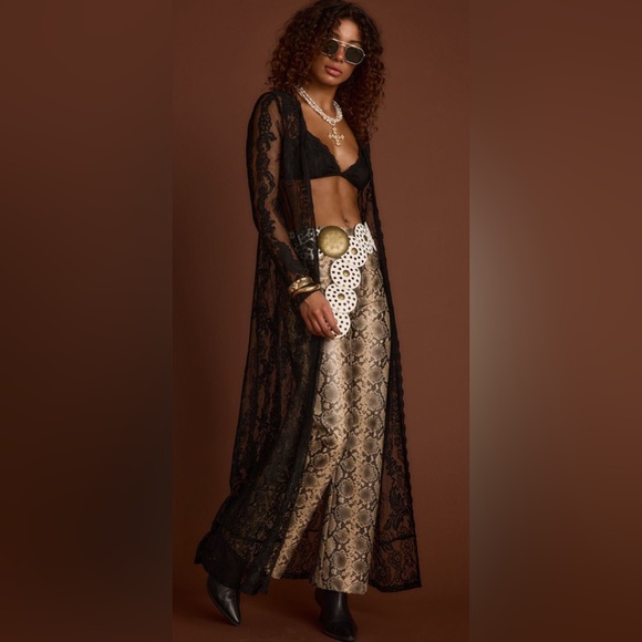 For Love And Lemons Sweaters - For Love and Lemons Lace Kimono one size See description